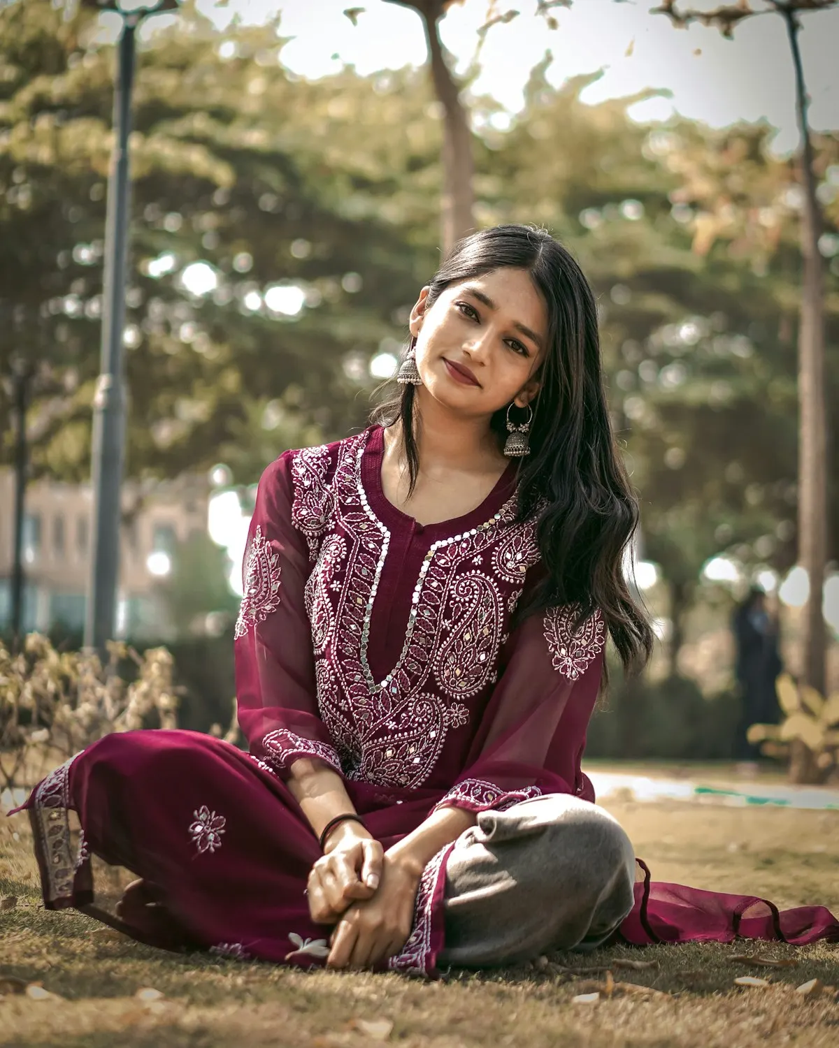 Straight cotton kurti