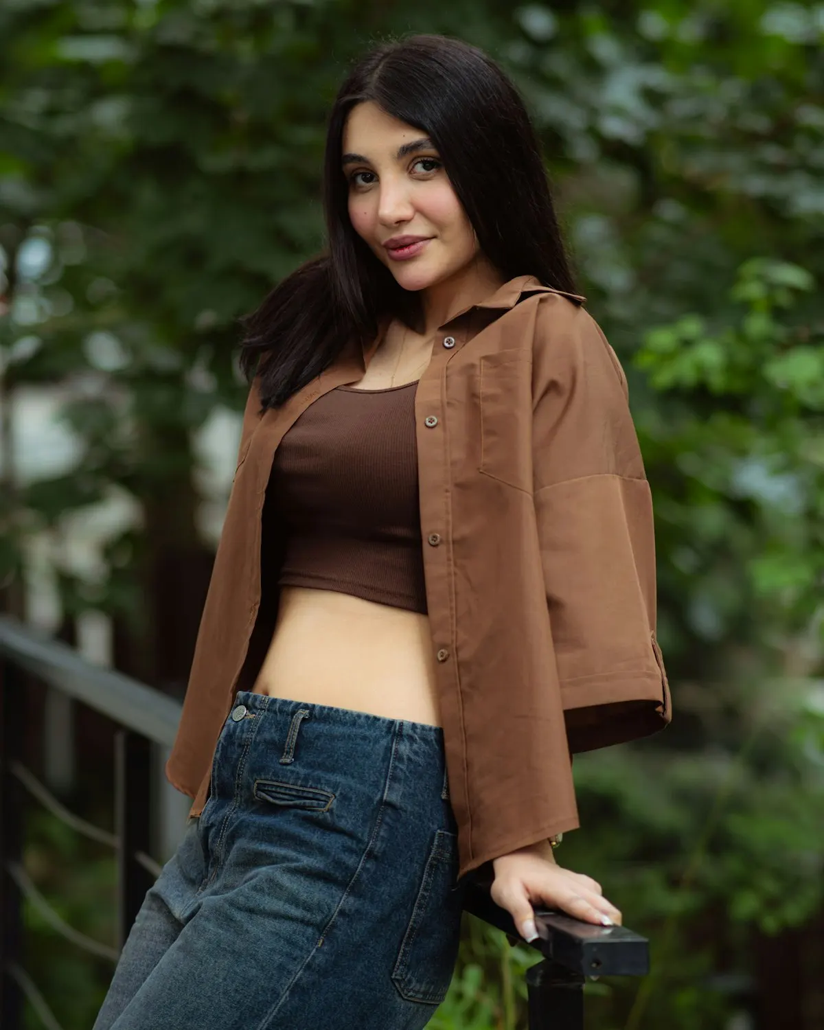 Casual rayon top