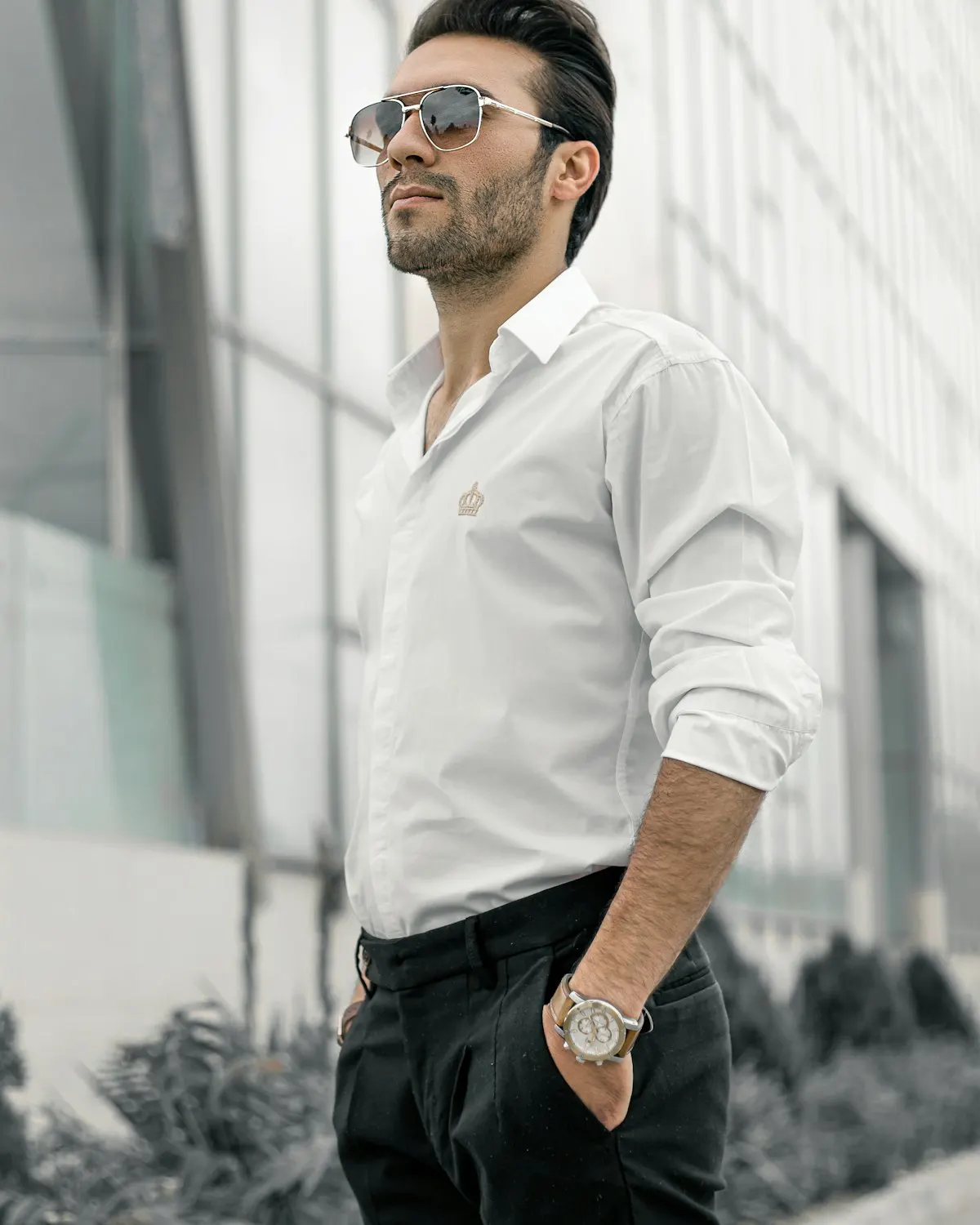 Formal cotton shirt