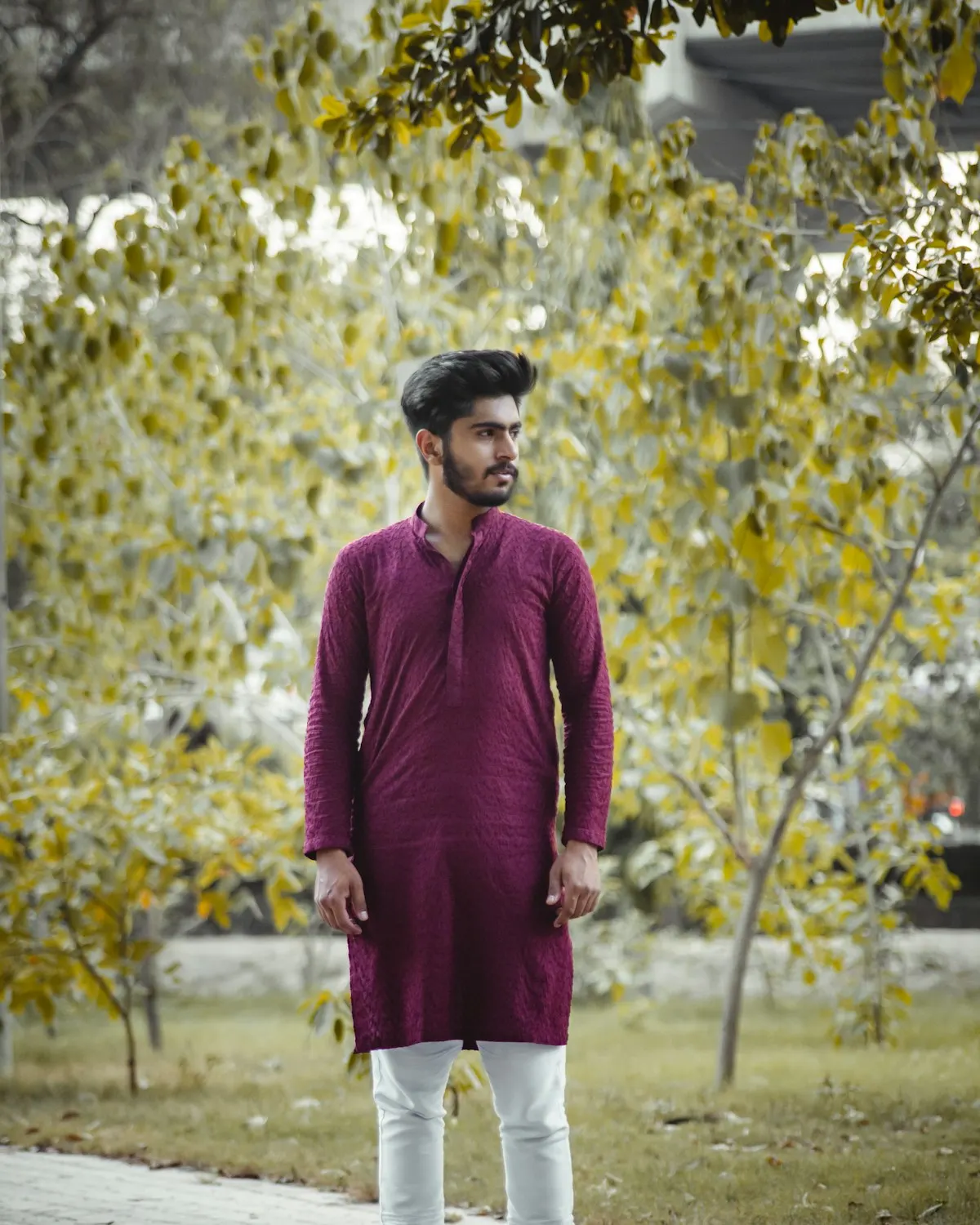 Silk kurta