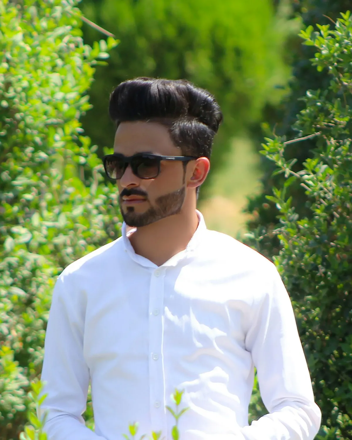Checked casual shirt