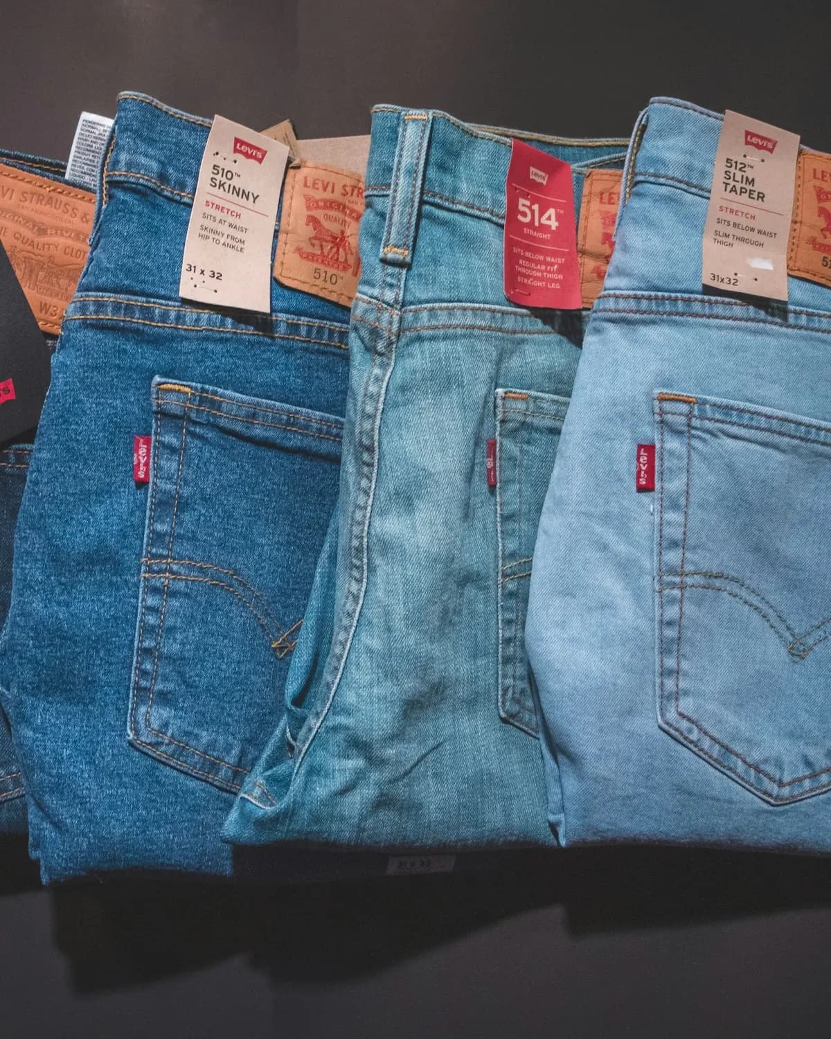 Slim-fit stretch jeans